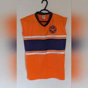 Orange Soccer Jersey (#7) - Adult Size Small